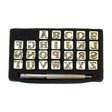 HDW002.SLC.03.jpg Fancy Craftmaster Alphabet Stamp Set Image