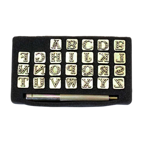HDW002.SLC.03.jpg Fancy Craftmaster Alphabet Stamp Set Image