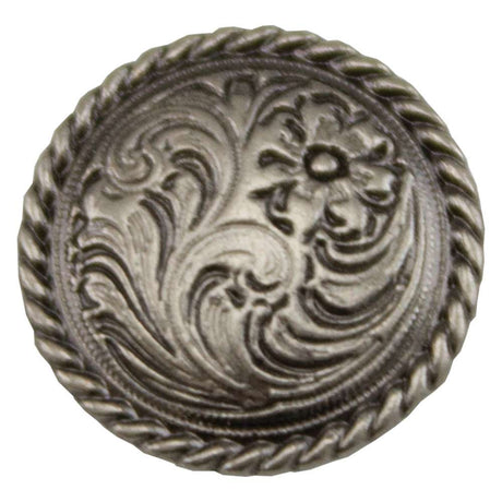 115-198202.SLC.jpg 3/16" Rope Edge Screw Post - Antique Silver Plate 10pk Image