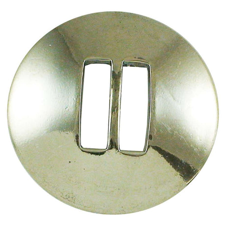 186-135001.SLC.jpg 1" Plain Slot Concho - Stainless Steel Image