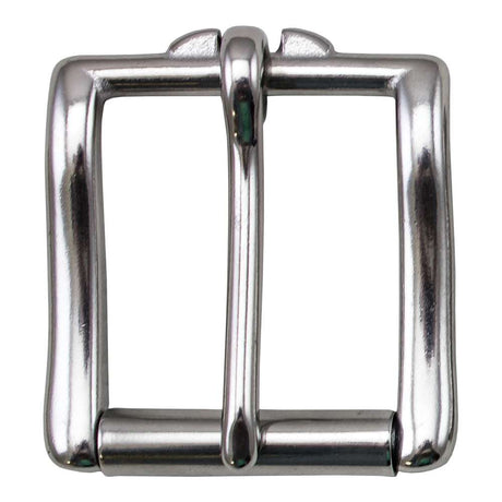 131-142300.SLC.1.jpg 1 1/2" Heavy Duty Wave Roller Buckle - Stainless Steel Image