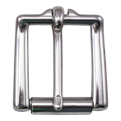 131-142100.SLC.jpg 1" Heavy Duty Wave Roller Buckle - Stainless Steel Image
