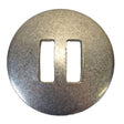 186-135001.SLC.01.jpg 1" Plain Slot Concho - Stainless Steel Image