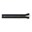 129-40.SLC.jpg YKK 6" Zipper Chain/Pull - Black/Brass Image