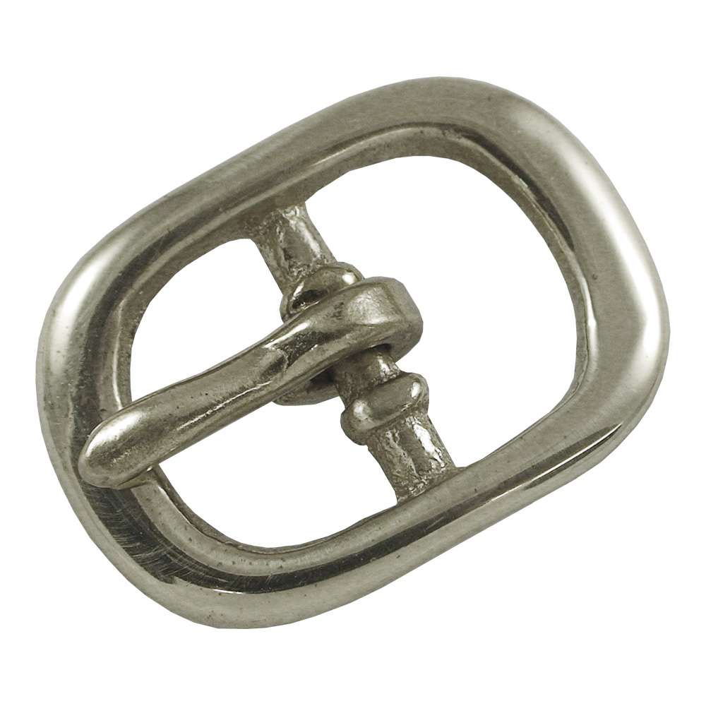 378-152502.SLC.jpg ½" Center Bar Sandal Buckle - Solid Brass/Nickel Plate Image