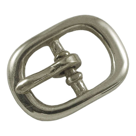 378-152502.SLC.jpg ½" Center Bar Sandal Buckle - Solid Brass/Nickel Plate Image