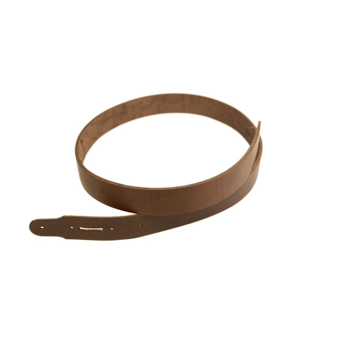 BBHO.Brown.Without Snaps.01.jpg Hermann Oak Belt Blanks Image