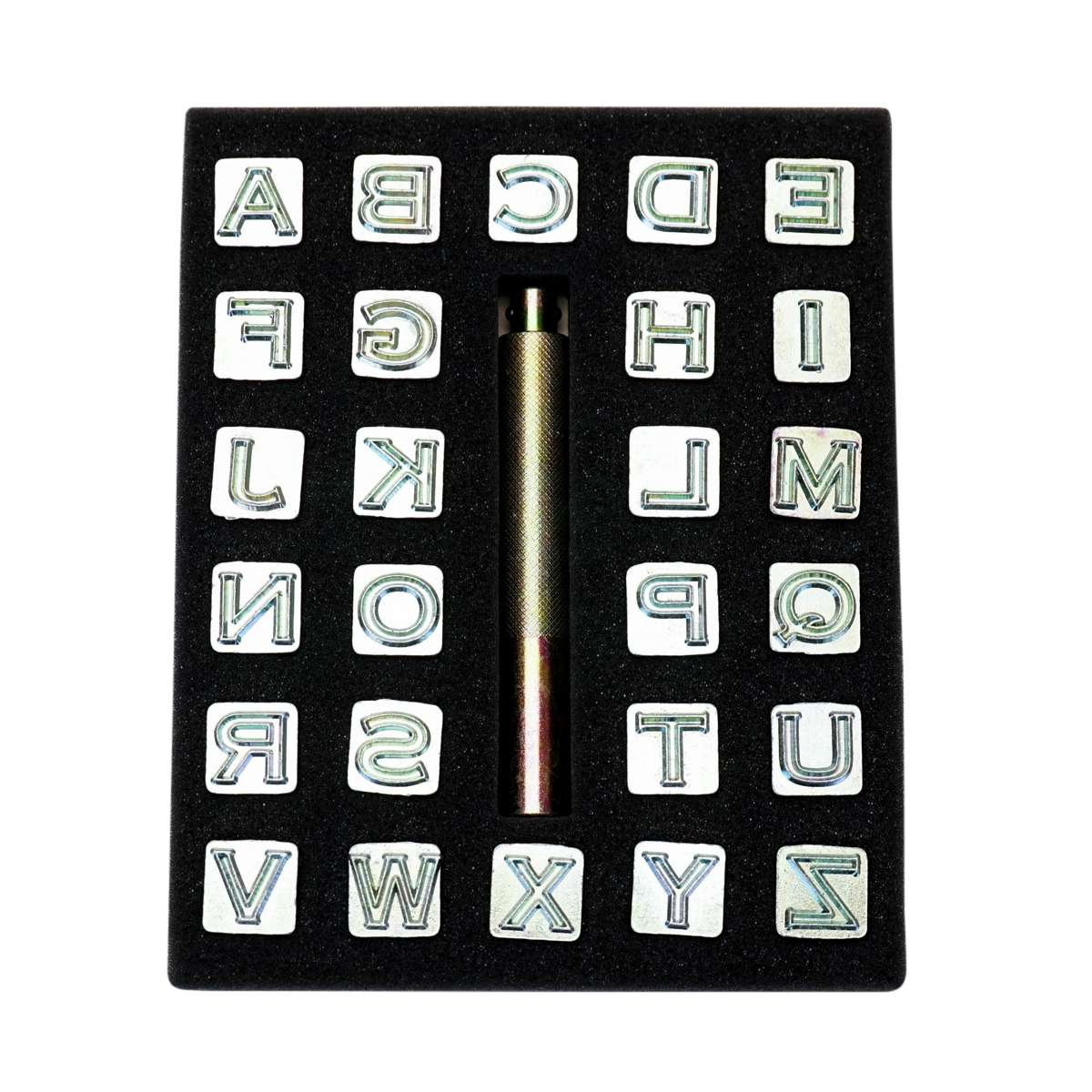HDW003.SLC.3.jpg Open Face Craftmaster Alphabet Stamp Set Image