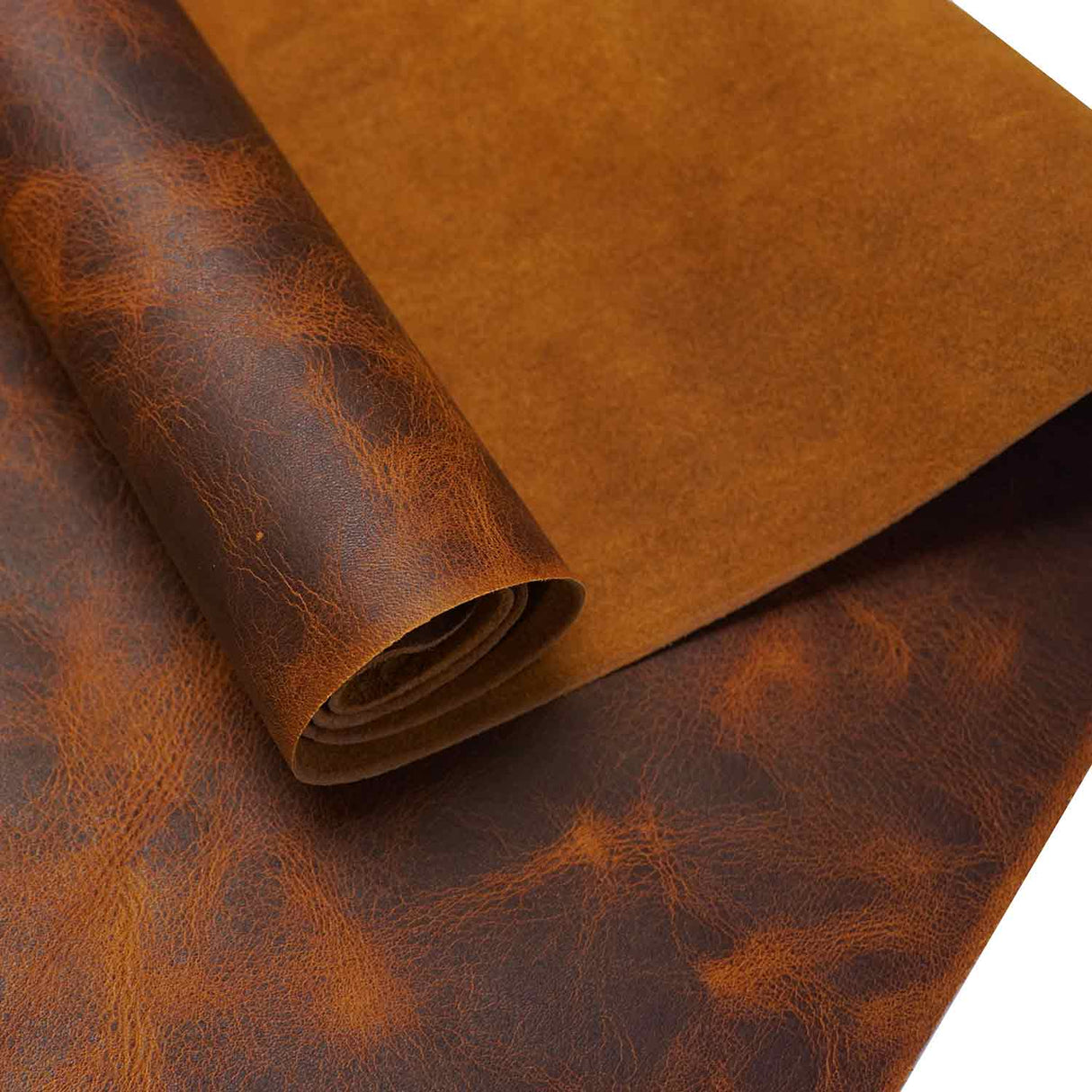 860-70710.SLC.03.jpg Copper Cowboy 4-5 oz. Oil Tan Pre-Cut  6" x 12" Image