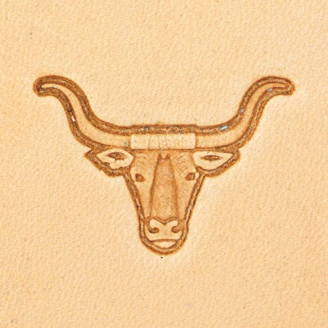 011-8843800.SLC.1.jpg Long Horn Head - 3D Stamp Image