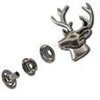 144-555.SLC.jpg Left Facing Deer Line 24 Snap Set Image