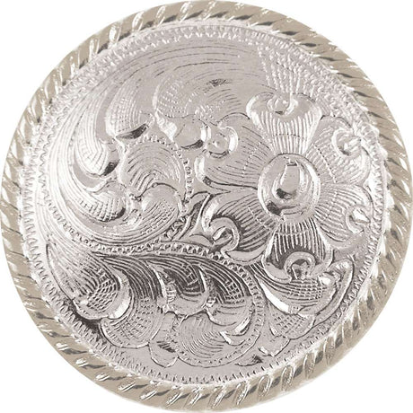 280-794302.SLC.jpg 1 ½" High Sierra Concho - Silver Plate Image