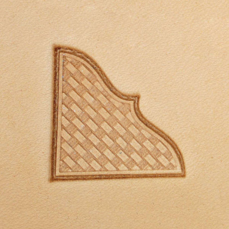 011-853500.SLC.1.jpg Basketweave Corner - 3D Stamp Image
