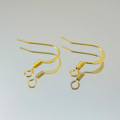 222-50205.SLC.jpg 6pk French Hook Earwire - Gold Plate Image