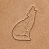 011-8842201.SLC.1.jpg Howling Coyote (Right) - 3D Stamp Image