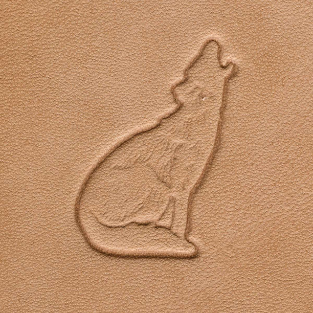 011-8842201.SLC.1.jpg Howling Coyote (Right) - 3D Stamp Image