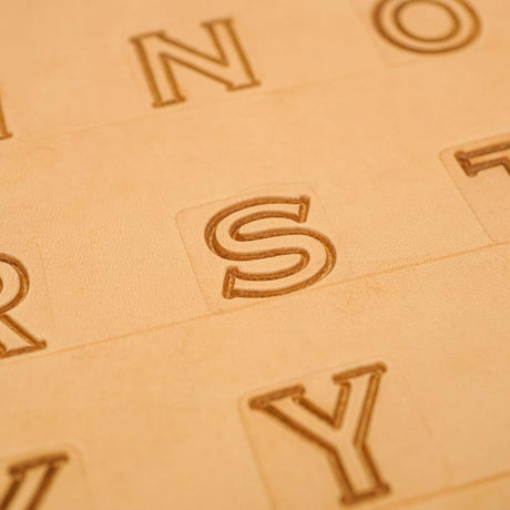 HDW003.SLC.1.jpg Open Face Craftmaster Alphabet Stamp Set Image