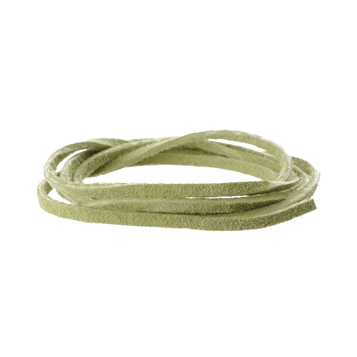28-9029.SLC.03.jpg Lace Suede Kiwi 1/8" x 25yd Image