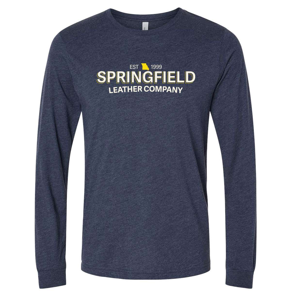 LSSH.Heather Navy.01.jpg SLC Long Sleeve Shirt Image