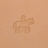 011-8831400.SLC.01.jpg Horse & Rider - 3D Stamp Image