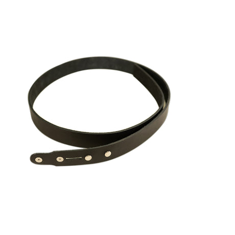 BBHO.Black.With Snaps.01.jpg Hermann Oak Belt Blanks Image