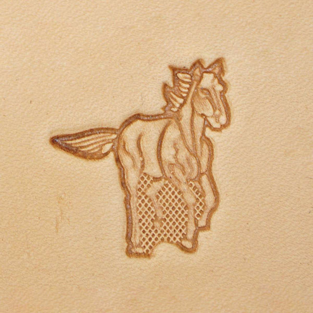 011-8831100.SLC.1.jpg Running Horse (Right) - 3D Stamp Image