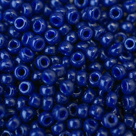 45-1194494.SLC.01.jpg 11/0 Seed Bead - Duracoat Dark Navy Blue 24g Image