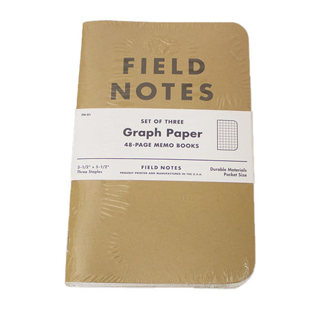 448-01.SLC.01.jpg Field Notes Memo Books - Graph 3pk Image