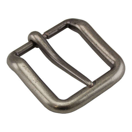115-164021.SLC.jpg 1 1/2" Wave Buckle - Antique Nickel Image