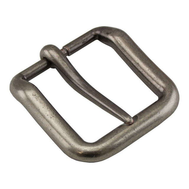 115-164021.SLC.jpg 1 1/2" Wave Buckle - Antique Nickel Image