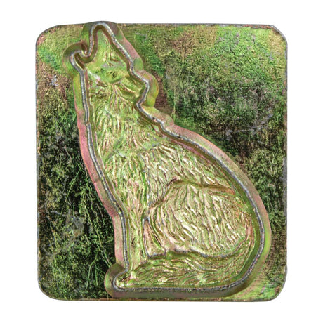 011-8842201.SLC.2.jpg Howling Coyote (Right) - 3D Stamp Image
