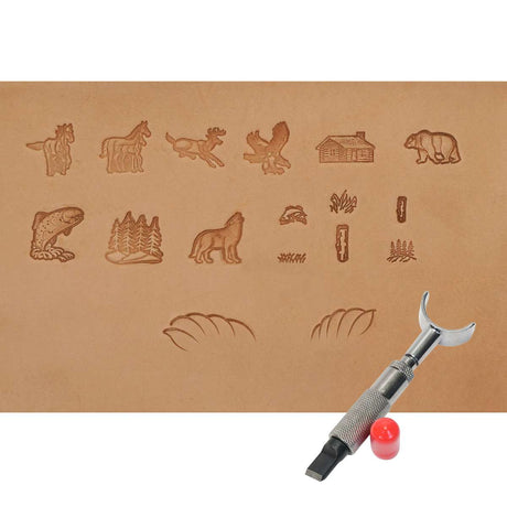 144-816000.SLC.01.jpg Deluxe Wildlife Stamping Tool Set Image