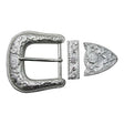 4-188102.SLC.jpg 1 ½" Victoria Buckle Set - Silver Plate Image