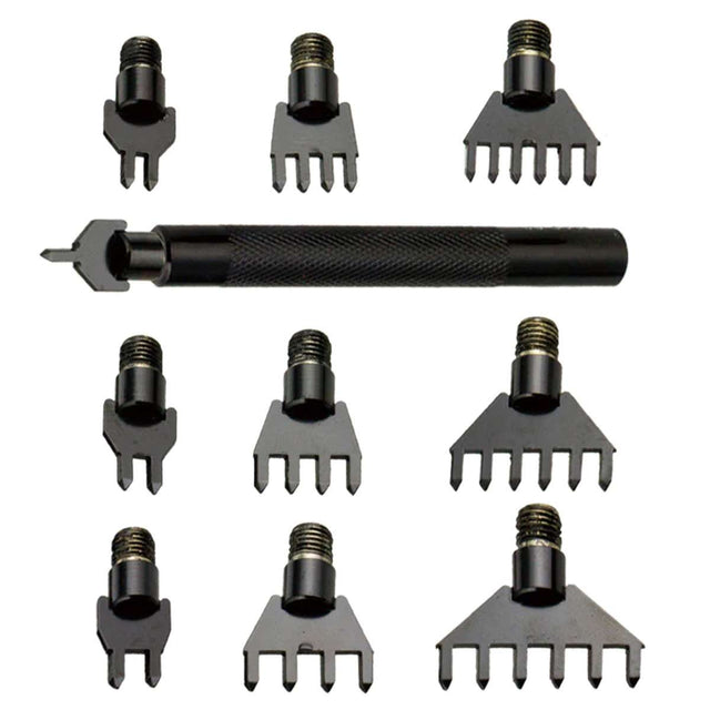011-27000.SLC.01.jpg 11pc Diamond Point Chisel Set Image