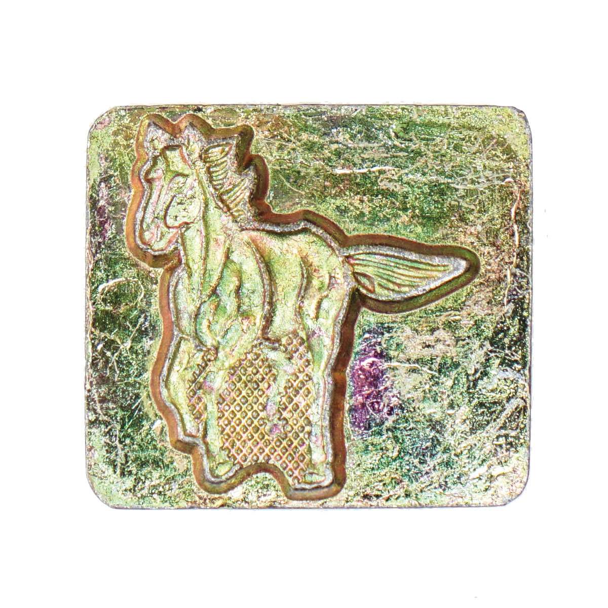 011-8831100.SLC.2.jpg Running Horse (Right) - 3D Stamp Image