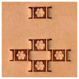 6598-00.SLC.jpg Stamping Tool - X598 Basketweave Image