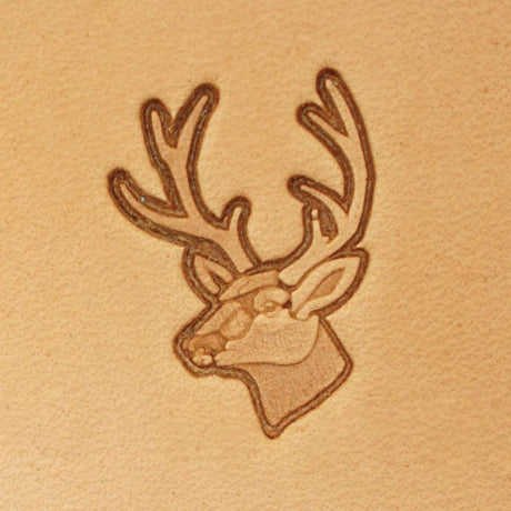 011-8843700.SLC.1.jpg White Tail Deer (Left) - 3D Stamp Image