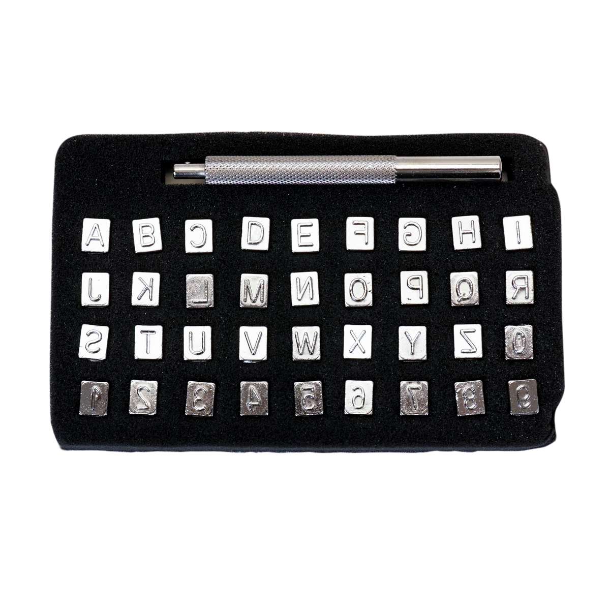 28-813700.SLC.02.jpg ¼" Alphabet/Number Stamp Set Image