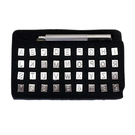28-813700.SLC.02.jpg ¼" Alphabet/Number Stamp Set Image